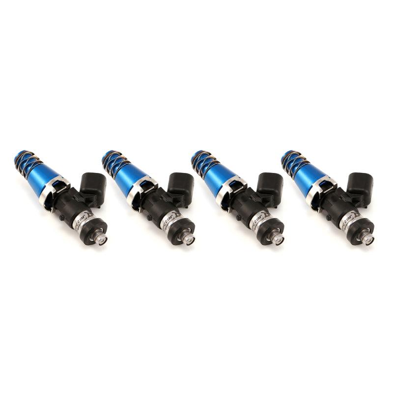 Injector Dynamics ID1050X Injectors 11mm (Blue) Adaptor Tops Denso Lower (Set of 4) - Attacking the Clock Racing