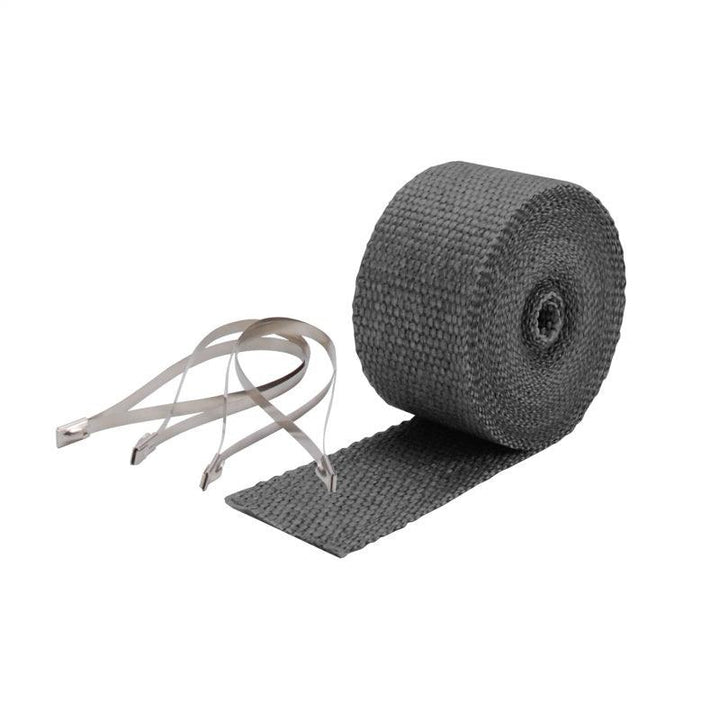 DEI Exhaust Wrap Kit - Pipe Wrap and Locking Tie - Black - Attacking the Clock Racing