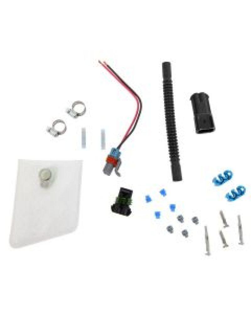 Walbro Universal Installation Kit: Fuel Filter/Wiring Harness/Fuel Line for F90000267 E85 Pump - Attacking the Clock Racing