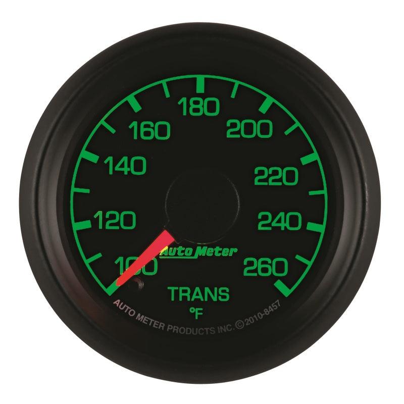 Autometer Factory Match Ford 52.4mm Full Sweep Electronic 100-260 Deg F Transmission Temp Gauge - Attacking the Clock Racing