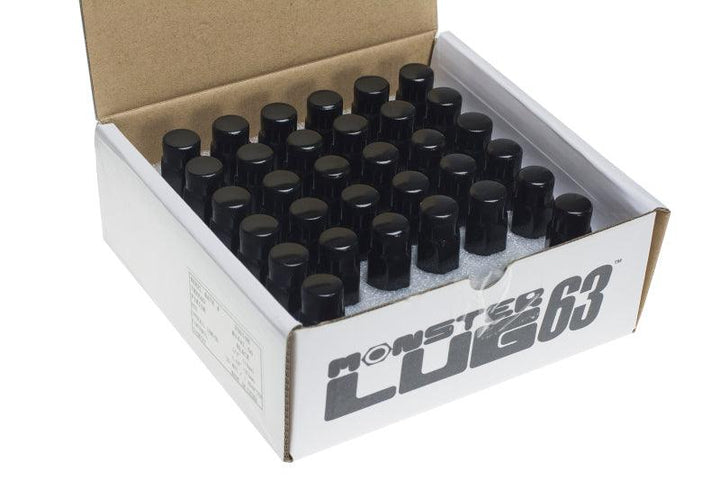 Wheel Mate Muteki HR38 Open End Lug Nuts 12x1.25 Black Chrome / Yellow Ring - Attacking the Clock Racing