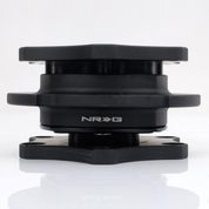 NRG Quick Release SFI SPEC 42.1 - Matte Black Body / Matte Black Ring - Attacking the Clock Racing