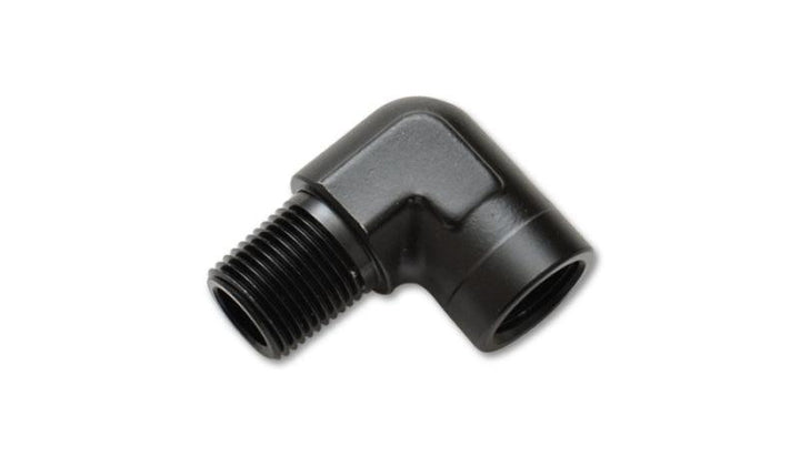 Vibrant 3/8in NPT Female to Male 90 Degree Pipe Adapter Fitting - Attacking the Clock Racing