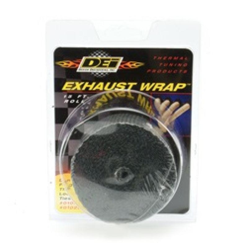 DEI Exhaust Wrap 2in x 15ft - Black - Attacking the Clock Racing