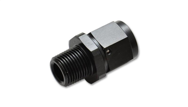 Vibrant -3AN to 1/8in NPT Female Swivel Straight Adapter Fitting - Attacking the Clock Racing