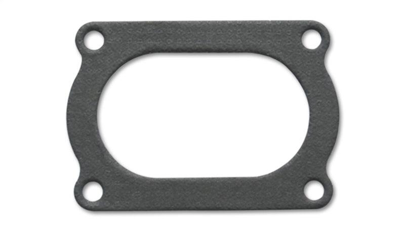 Vibrant 4 Bolt Flange Gasket for 3.5in O.D. Oval tubing (Matches #13176S) - Attacking the Clock Racing