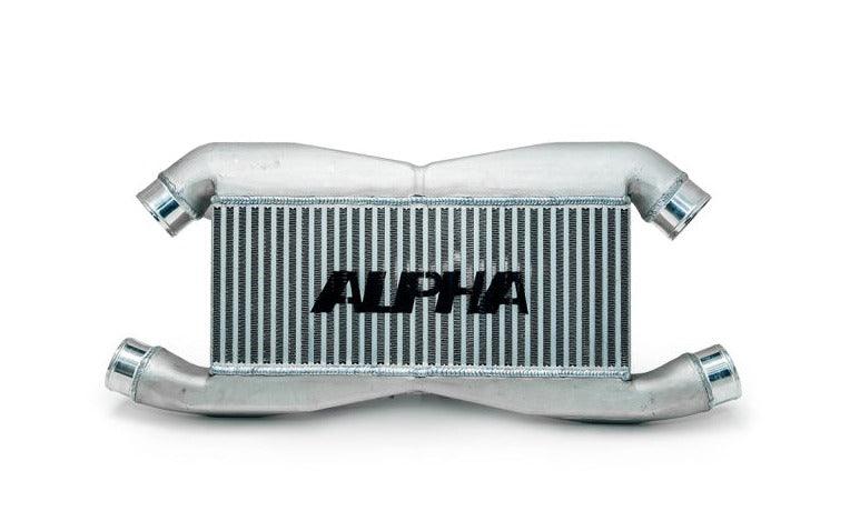 AMS Performance 2009+ Nissan GT-R R35 Alpha Intercooler for Stock IC Piping - Attacking the Clock Racing