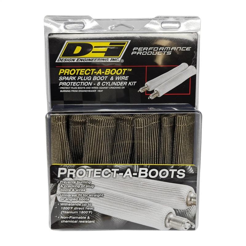 DEI Protect-A-Boot - 6in - 8-pack - Titanium - Attacking the Clock Racing