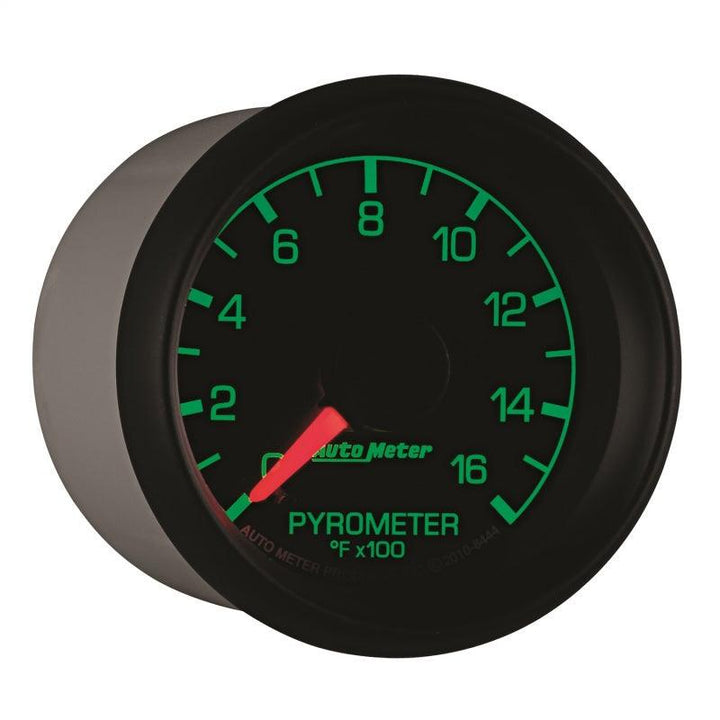 Autometer Factory Match Ford 52.4mm Full Sweep Electronic 0-1600 Deg F EGT/Pyrometer Gauge - Attacking the Clock Racing