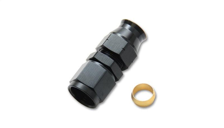 Vibrant -6AN Female to 5/16in Tube Adapter Fittings with Brass Olive Insert - Attacking the Clock Racing