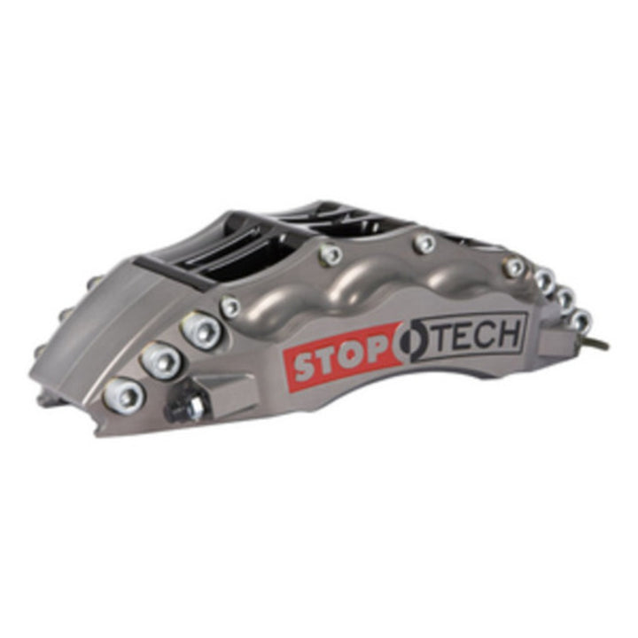 StopTech 08-09 Evo X Front BBK Trophy Sport ST-60 Calipers Slotted 355x32mm Rotors/Pads/SS Lines