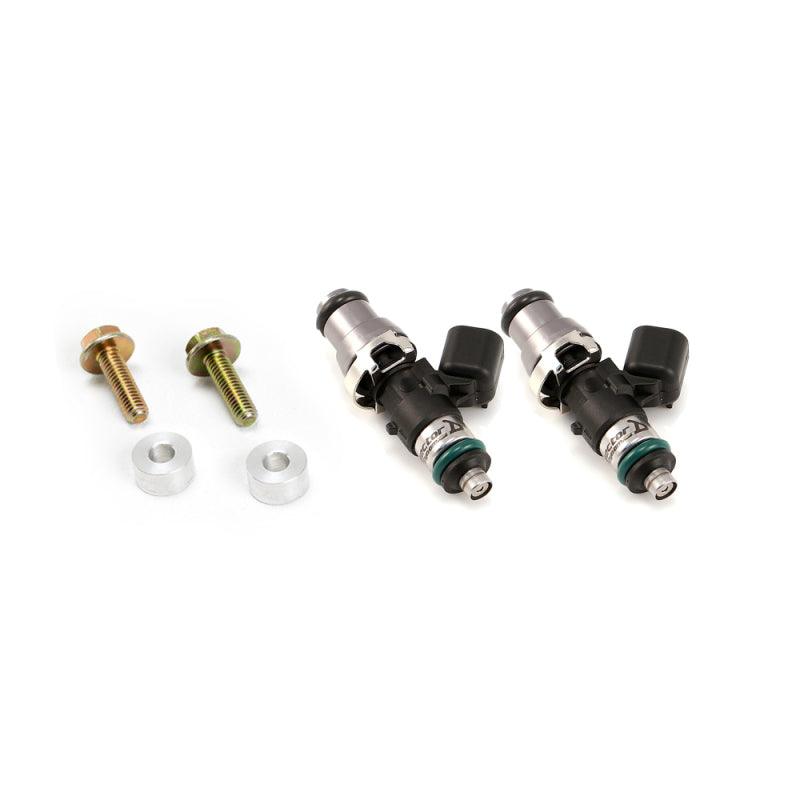 Injector Dynamics ID1300-XDS Fuel Injectors Polaris RZR 14mm Grey Adapter Top (Set of 2) - Attacking the Clock Racing