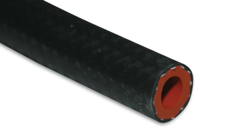 Vibrant 3/4in (19mm) I.D. x 20 ft. Silicon Heater Hose reinforced - Black - Attacking the Clock Racing