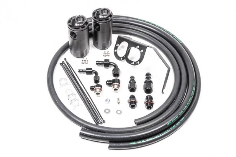 Radium Engineering Dual Catch Can Kit 2015+ Subaru WRX Fluid Lock - Attacking the Clock Racing