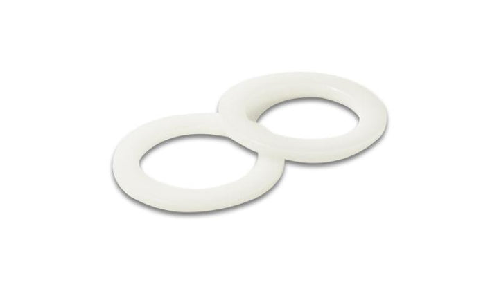 Vibrant -6AN PTFE Washers for Bulkhead Fittings - Pair - Attacking the Clock Racing