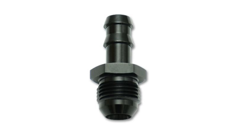 Vibrant Male -6AN to 5/16in Hose Barb Straight Aluminum Adapter Fitting - Attacking the Clock Racing