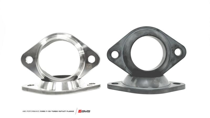 AMS Performance 2015+ Ford F-150/F-150 Raptor 3.5L Ecoboost Turbine Housing Adapter Kit - Attacking the Clock Racing