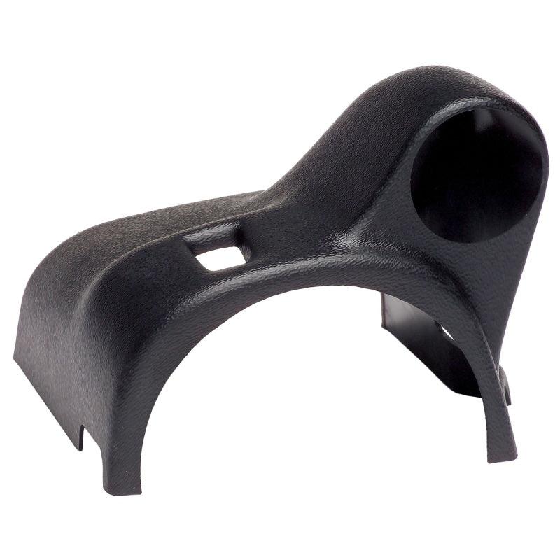 Autometer 94-04 Mustang Black Single Steering Column 2 1/6inch Gauge Pod - Attacking the Clock Racing