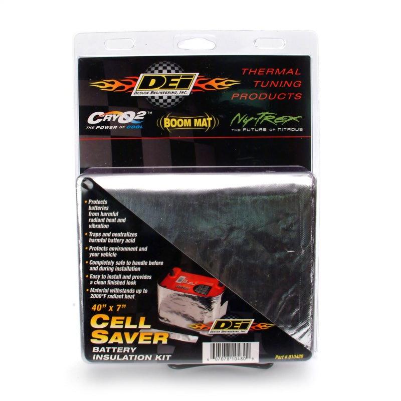 DEI Cell Saver Battery Insulation Kit - Attacking the Clock Racing