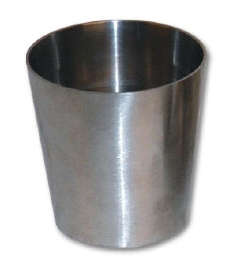 Vibrant 1.5in x 1in 304 Stainless Steel Straight Reducer - Attacking the Clock Racing