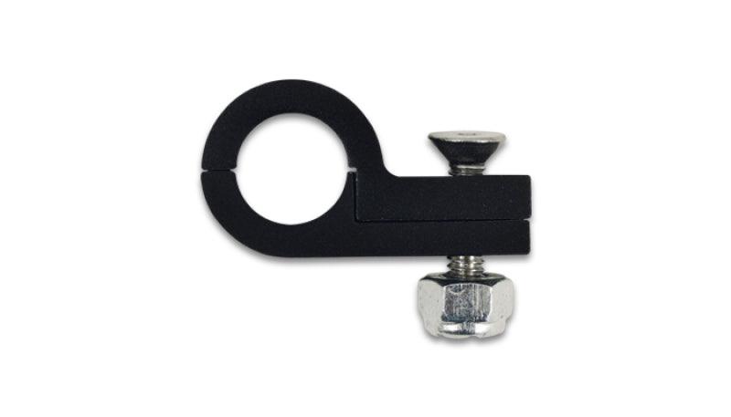 Vibrant Billet P-Clamp 3/8in ID - Anodized Black - Attacking the Clock Racing