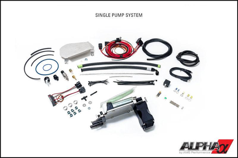 AMS Performance 2009+ Nissan GT-R R35 Omega Fuel System - Single Pump - Attacking the Clock Racing