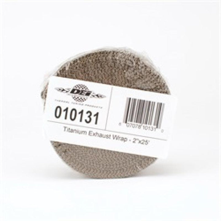 DEI Exhaust Wrap 2in x 25ft - Titanium - Attacking the Clock Racing