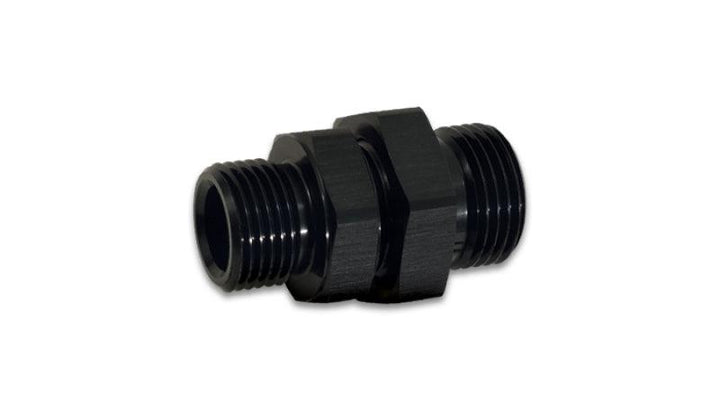 Vibrant -6 ORB Male to Male Union Adapter - Anodized Black - Attacking the Clock Racing