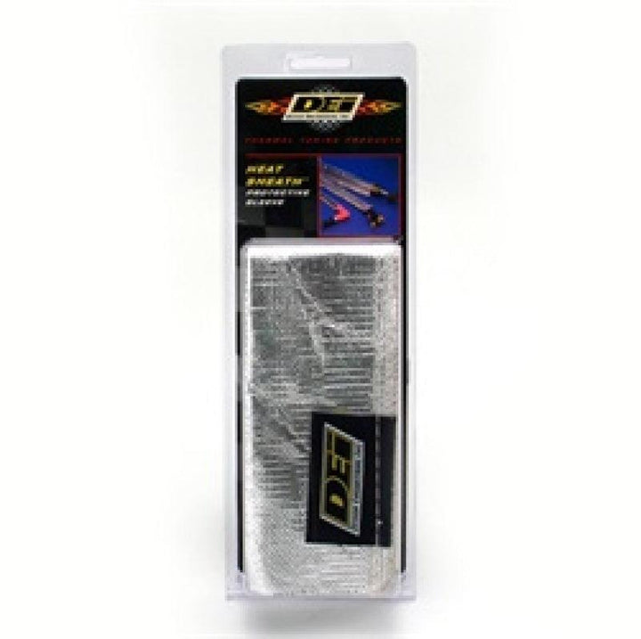 DEI Heat Sheath 1in x 3ft - Aluminized Sleeving - Sewn Edge - Attacking the Clock Racing