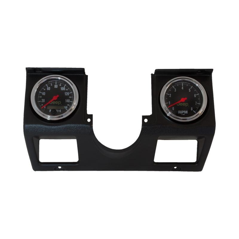 Autometer 87-96 Jeep Wrangler YJ 7pc Direct-Fit Dash Gauge Kit - Attacking the Clock Racing