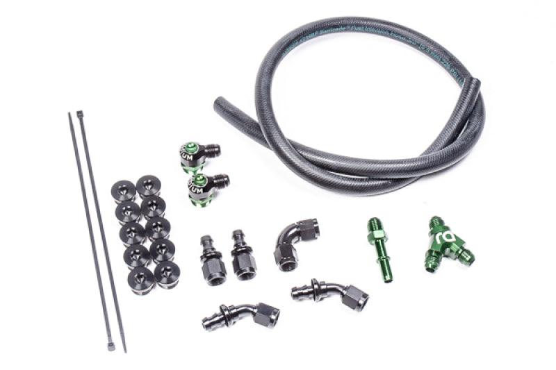 Radium Engineering Fuel Rail Plumbing Kit - GM LSA/LS9 - Attacking the Clock Racing