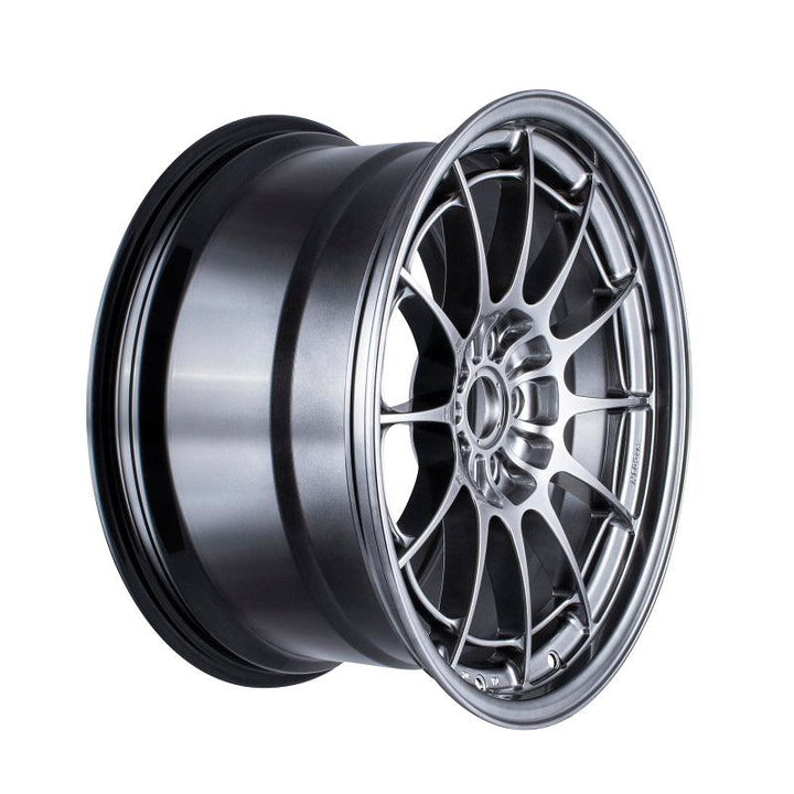 Enkei NT03+M 18x9.5 5x108 40mm Offset 72.6mm Bore Hyper Silver Wheel - Attacking the Clock Racing