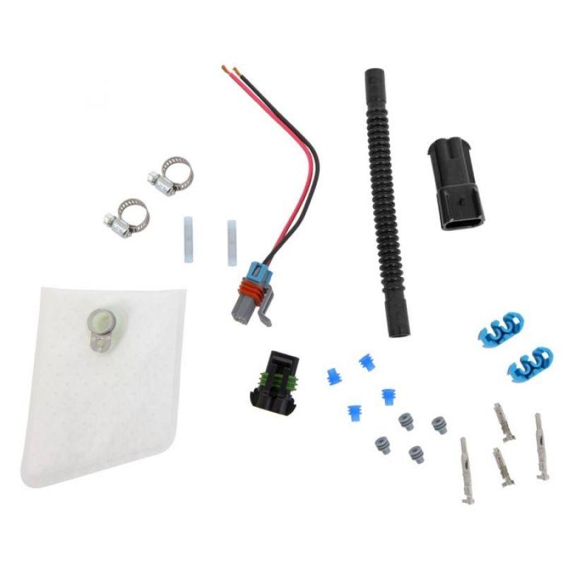 Walbro Universal Installation Kit: Fuel Filter/Wiring Harness/Fuel Line for F90000267 E85 Pump - Attacking the Clock Racing