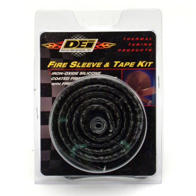 DEI Fire Sleeve and Tape Kit 3/8in I.D. x 3ft - Attacking the Clock Racing