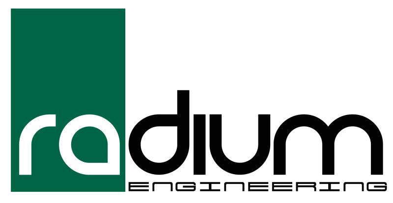 Radium Engineering 3/8in SAE Female to 6AN Male Low Profile Fitting - Attacking the Clock Racing