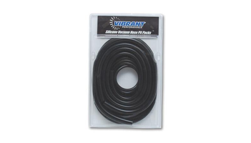 Vibrant Silicon vac Hose Pit Kit Blk 5ft- 1/8in 10ft- 5/32in 4ft- 3/16in 4ft- 1/4in 2ft-3/8in - Attacking the Clock Racing