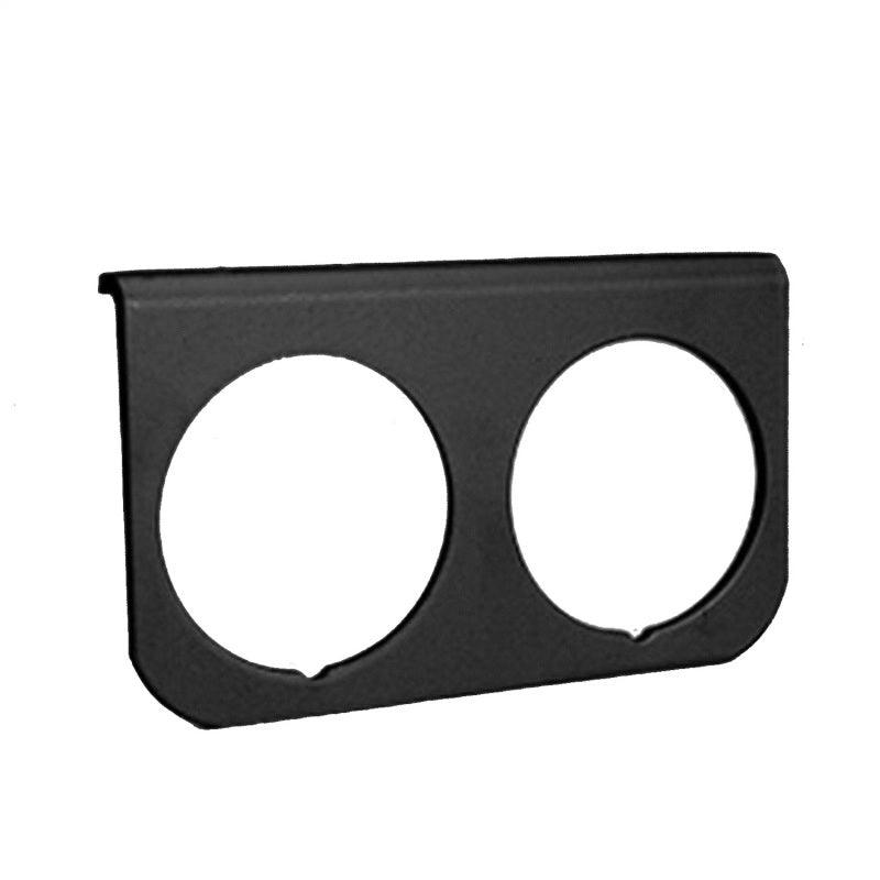 Autometer 2-1/16in Black 2-Hole Gauge Panel - Attacking the Clock Racing