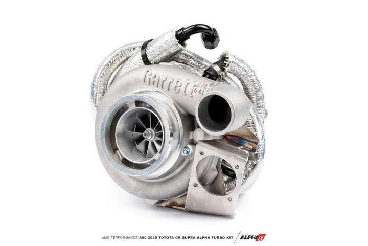 AMS Performance A90 2020 Toyota GR Supra Alpha 6 GTX3076 GEN II Turbo Kit 49 State Legal EPA Catted - Attacking the Clock Racing