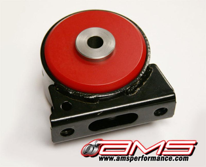 AMS Performance 08-15 Mitsubishi EVO X / Ralliart Front Lower Motor Mount Insert - Red/Race - Attacking the Clock Racing