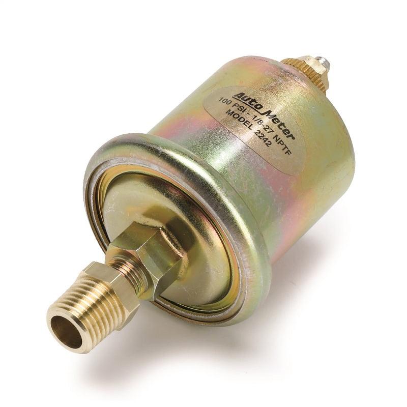 Autometer Replacement 100psi Oil Pressure Sender - Attacking the Clock Racing