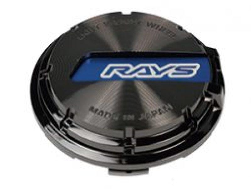 Gram Lights WR Center Cap (Blue/Black Chrome) (57CR / 57DR) - Attacking the Clock Racing