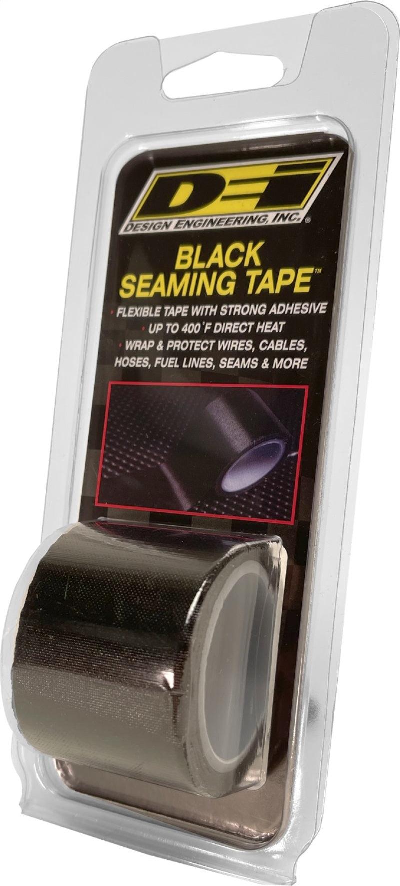 DEI Black Seaming Tape 1.5in x 15ft - Attacking the Clock Racing