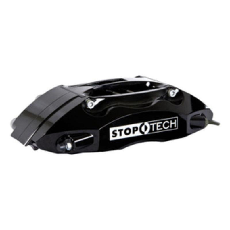 StopTech BBK 01-07 BMW M3 (E46) Rear 4 Piston 355x32 Black Calipers Slotted Two Piece Rotors - Attacking the Clock Racing