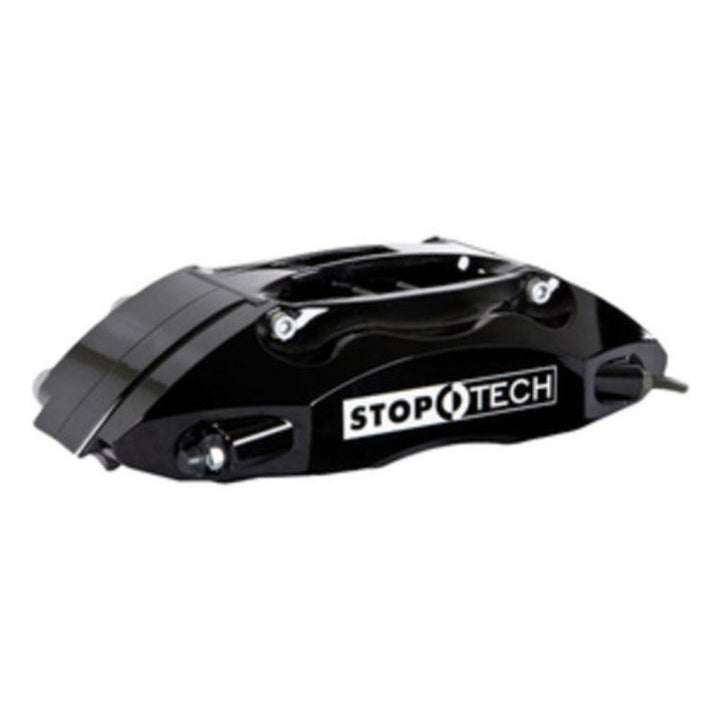 StopTech 11 BMW 1M w/ Black ST-40 Calipers 355x32mm Drilled Rotors Rear Big Brake Kit - Attacking the Clock Racing