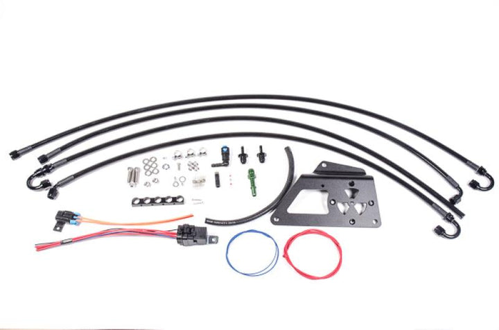 Radium Engineering 08+ Mitsubishi Evo X Fuel Surge Tank Kit (FST Not Incl) - Attacking the Clock Racing