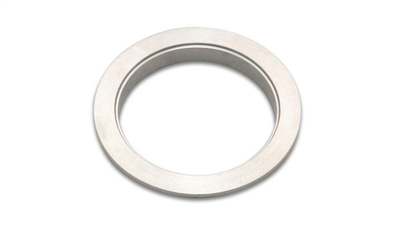 Vibrant Stainless Steel V-Band Flange for 3in O.D. Tubing - Female - Attacking the Clock Racing