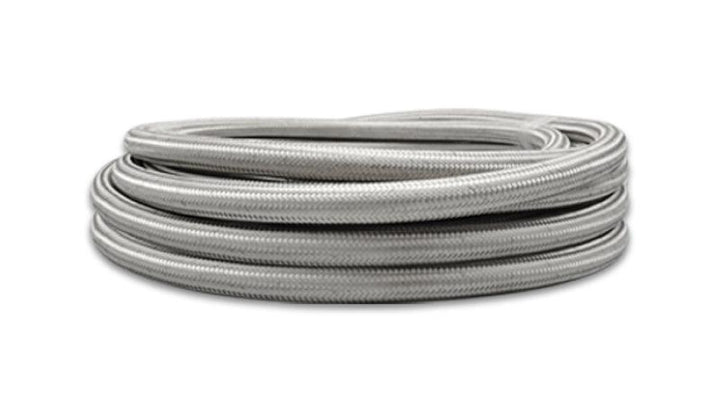 Vibrant SS Braided Flex Hose with PTFE Liner -4 AN (10 foot roll) - Attacking the Clock Racing